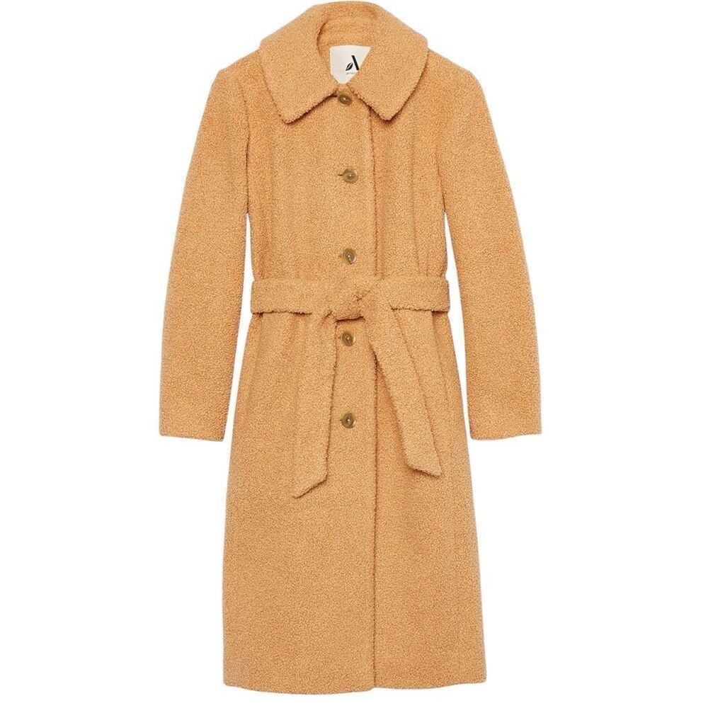 NEW Amazon Essentials Women's Relaxed-Fit Sherpa Long Coat XXL